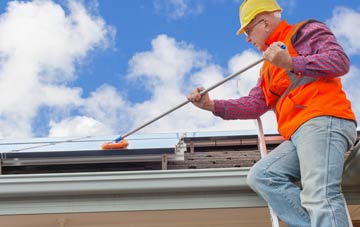 Blackhall Colliery soft wash roof cleaning